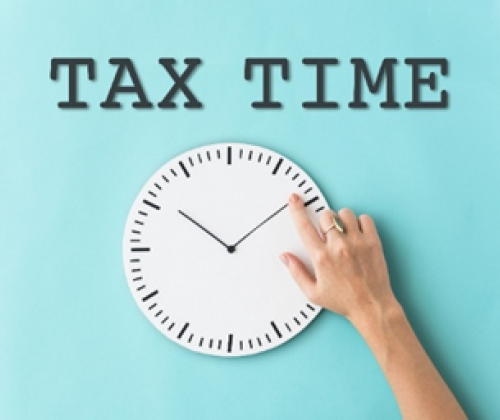Tax Time blog image